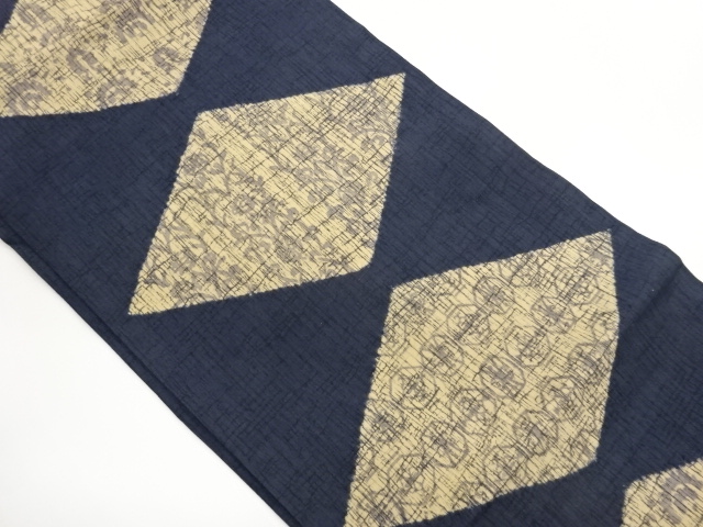 JAPANESE NAGOYA OBI / RHOMBUS & ABSTRACT